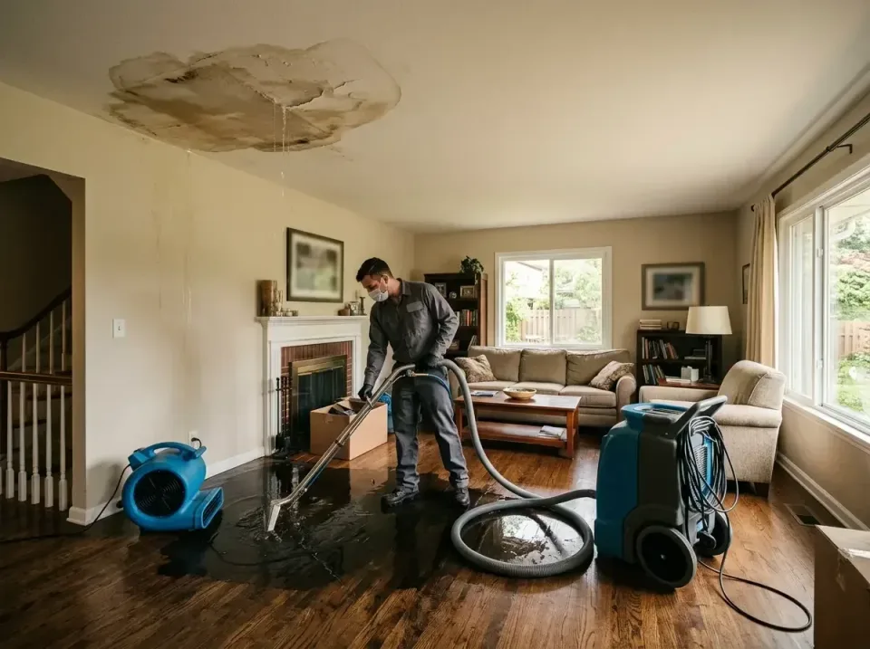 attic-pipe-burst-ceiling-drip-008 — frequently asked questions, Water Damage Restoration & Carpet Care in Petersburg, WV